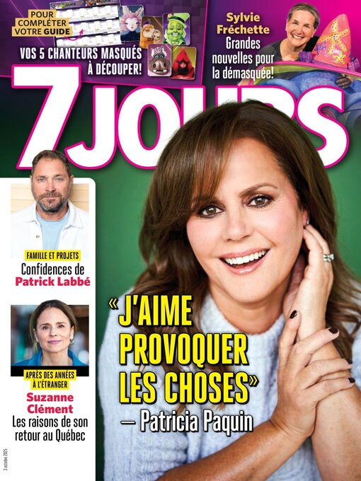 Détails du titre pour 7 Jours par TVA Publications Inc. - Disponible